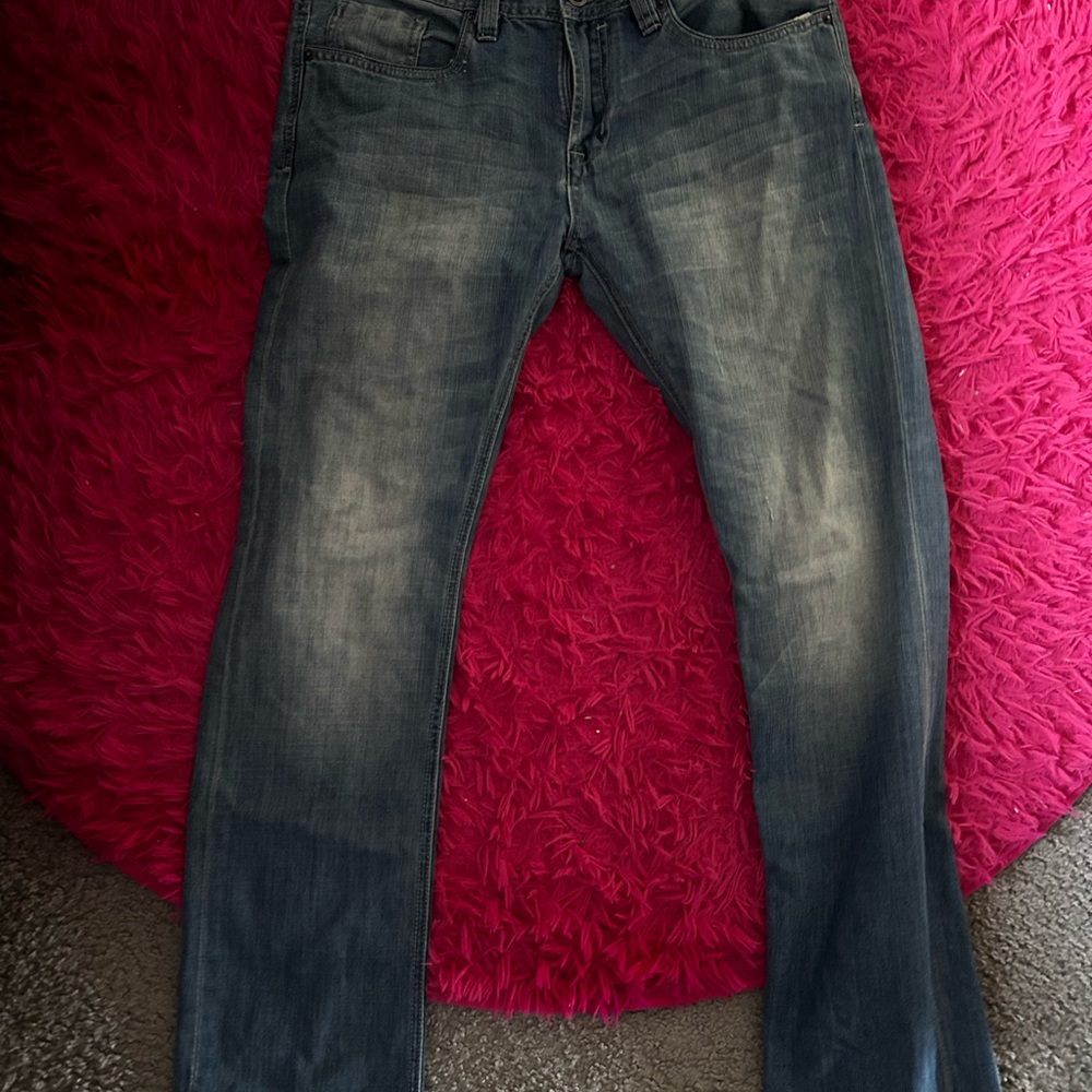 Vans women or men’s Dark Wash Straight Jeans